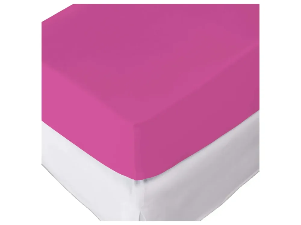 Living Home - Topper Elastic Jersey Fixleintuch Topper, 200 x 200 cm, Flieder
