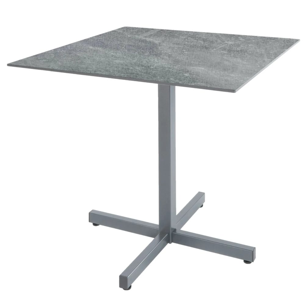 Schaffner Gartentisch Luzern Quadratisch Decor Grau | Schubiger Möbel