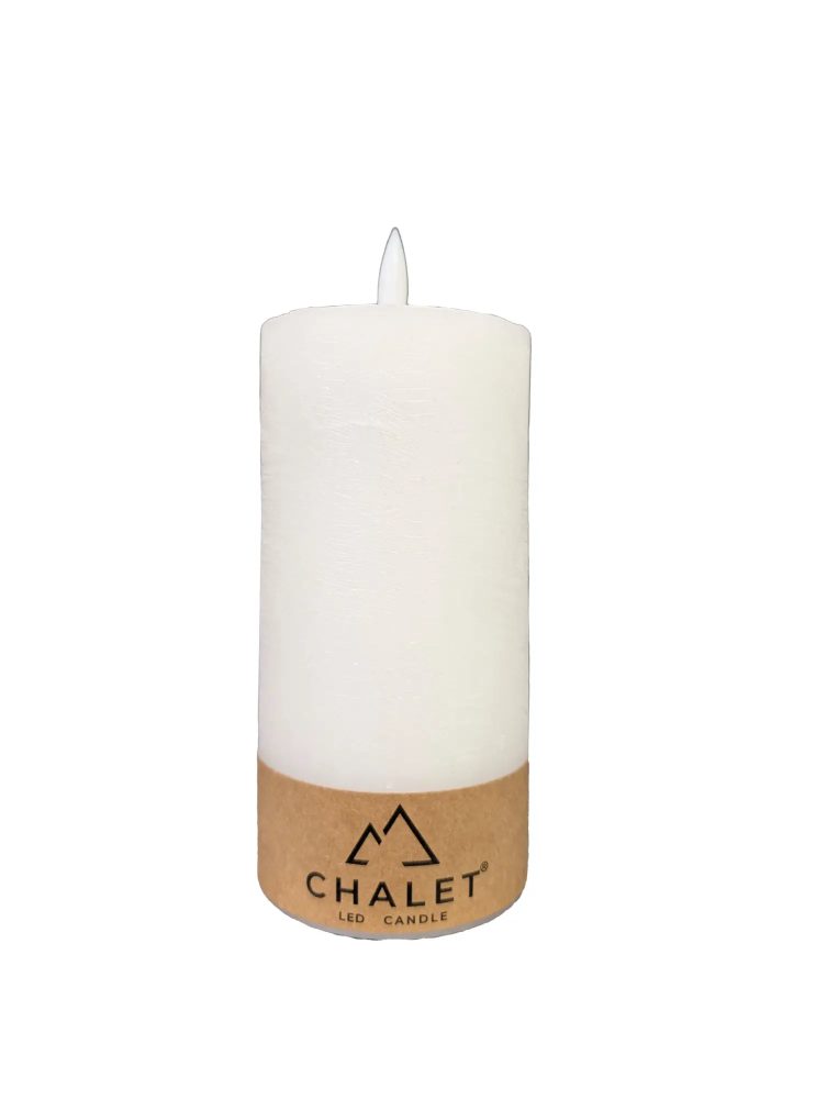 Decofinder LED-Kerze Chalet H: 15 cm  | Schubiger Möbel