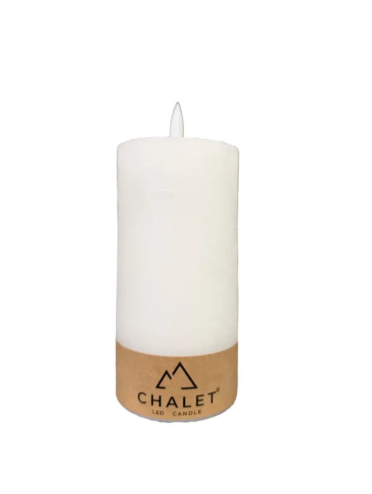Decofinder LED-Kerze Chalet H: 15 cm  | Schubiger Möbel