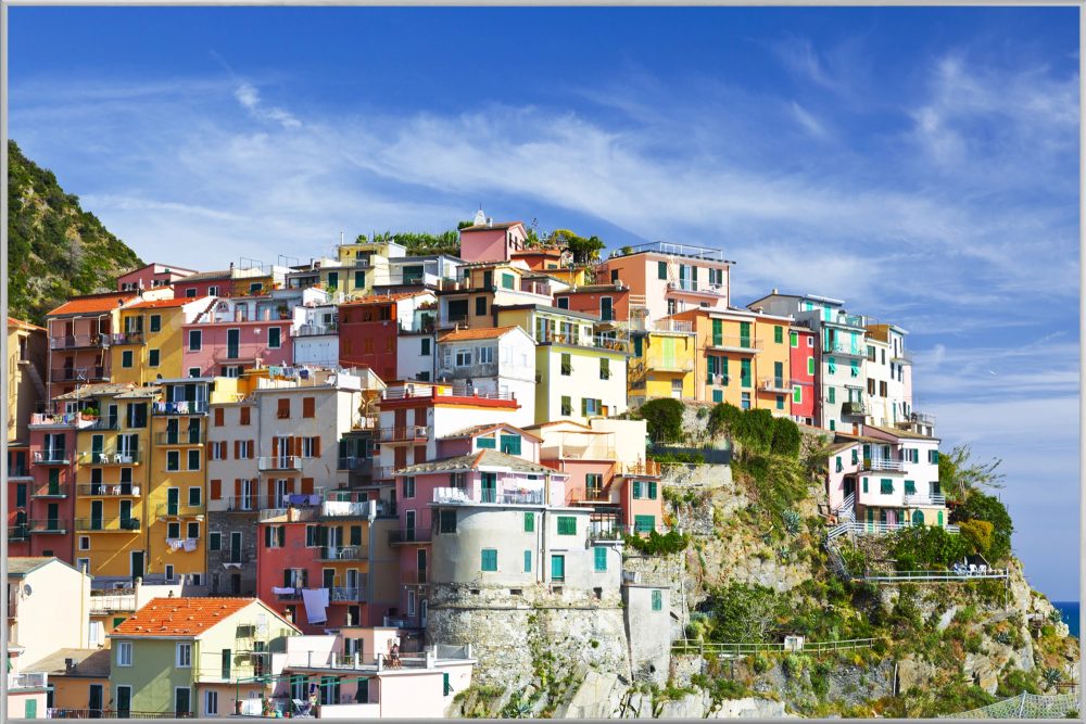 image LAND Bild mit Rahmen Manarola, Riviera 2  | Schubiger Möbel