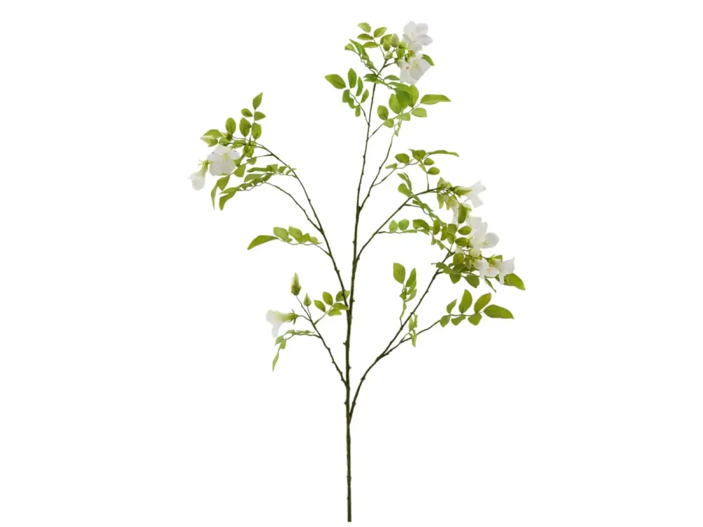 Edg Kunstblumen Glockenblume Weiss H: 120 cm  | Schubiger Möbel