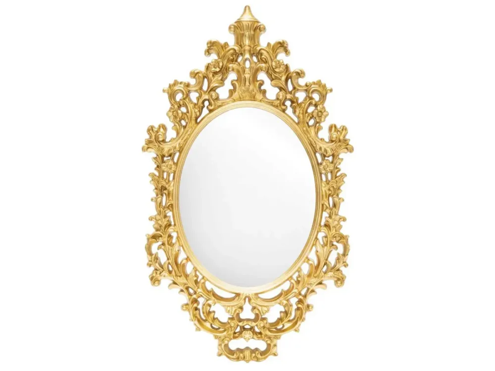 Abhika Spiegel Cameo Gold H: 144 cm  | Schubiger Möbel