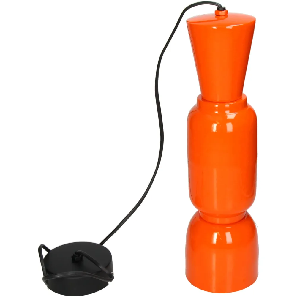 Kersten Hängelampe Metall, Orange H: 36 cm  | Schubiger Möbel