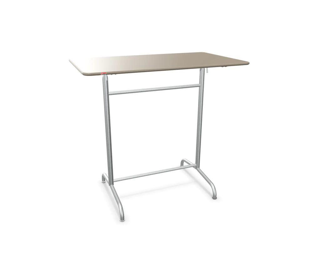 Schaffner Metall-Stehtisch Rigi Feuerverzinkt Beige | Schubiger Möbel