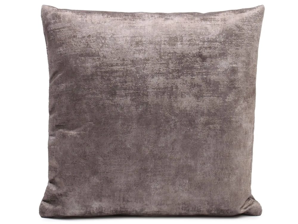 Gözze Ambiente Trendlife Kissenhülle Velvet, Taupe 50x50 cm Braun | Schubiger Möbel