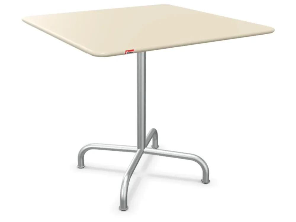 Schaffner Metall-Tisch Rigi Quadratisch Feuerverzinkt Beige | Schubiger Möbel