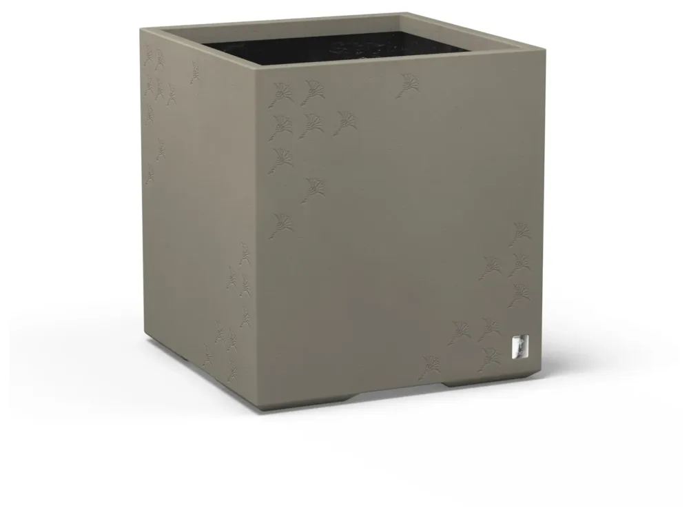 Joop Pflanzengefäss Cubic, Earth H: 54 cm  | Schubiger Möbel