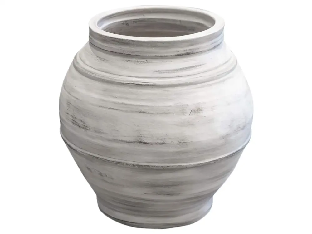 Edg Vase Amphore Grau H: 38 cm Grau | Schubiger Möbel