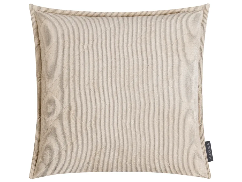 Magma Kissenhülle Chester, Natur 45 x 45 cm Beige | Schubiger Möbel