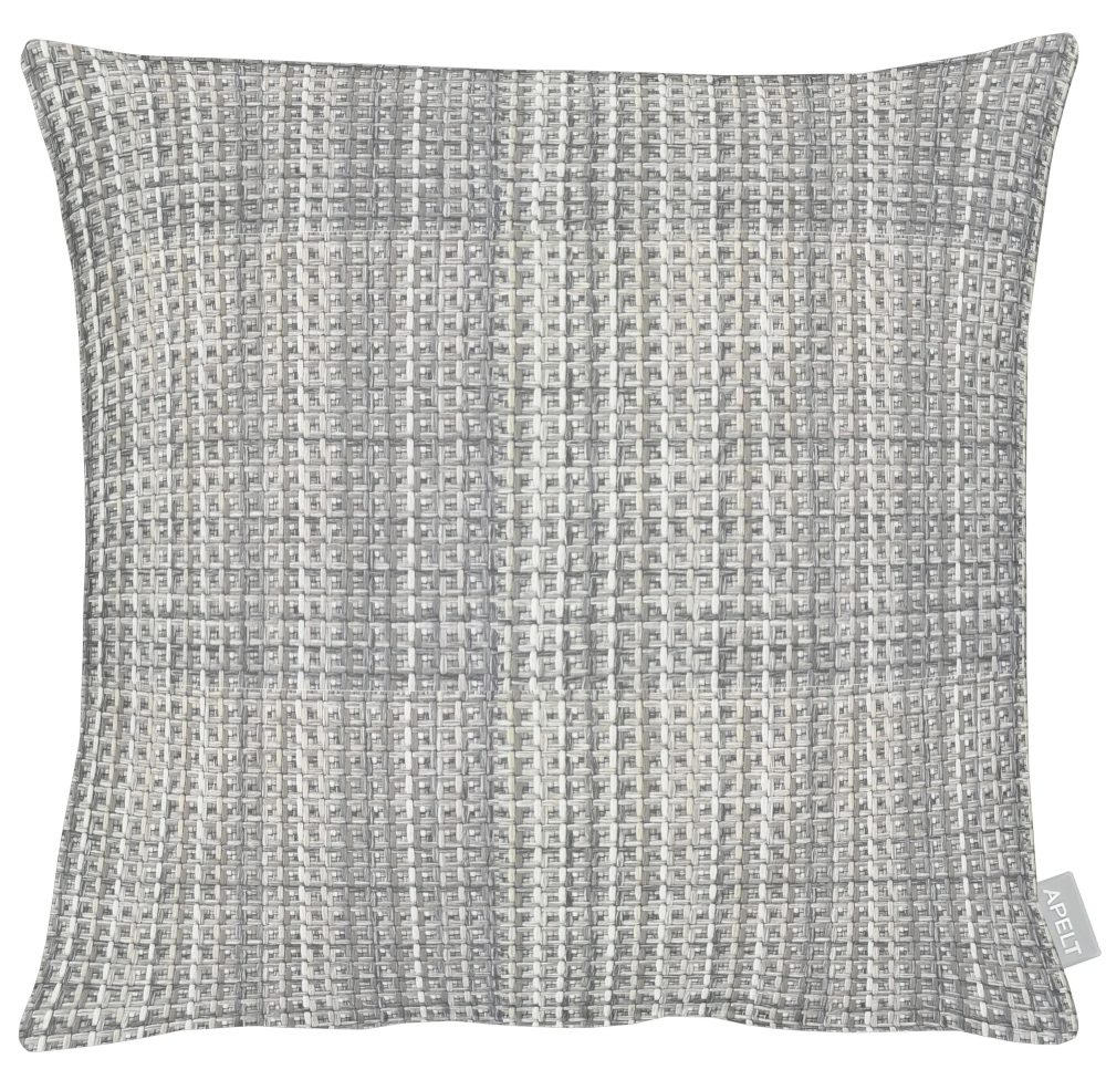 Apelt Kissenhülle Cona Grau 45x45 cm Grau | Schubiger Möbel