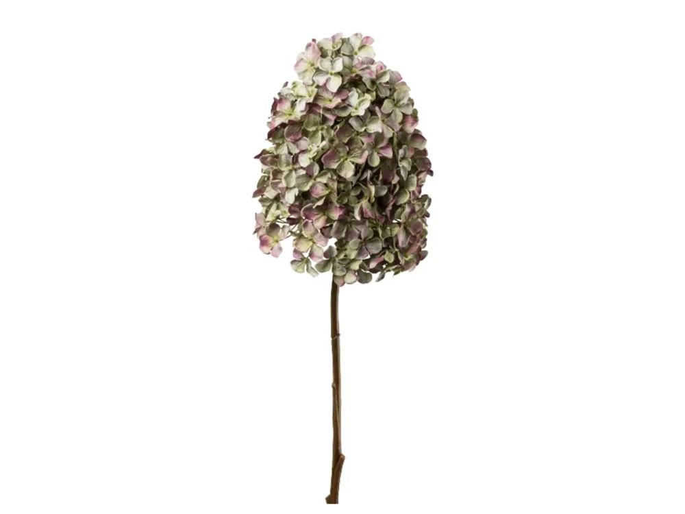 Gasper Kunstblume Hortensie  Lila-Grün H: 83 cm  | Schubiger Möbel