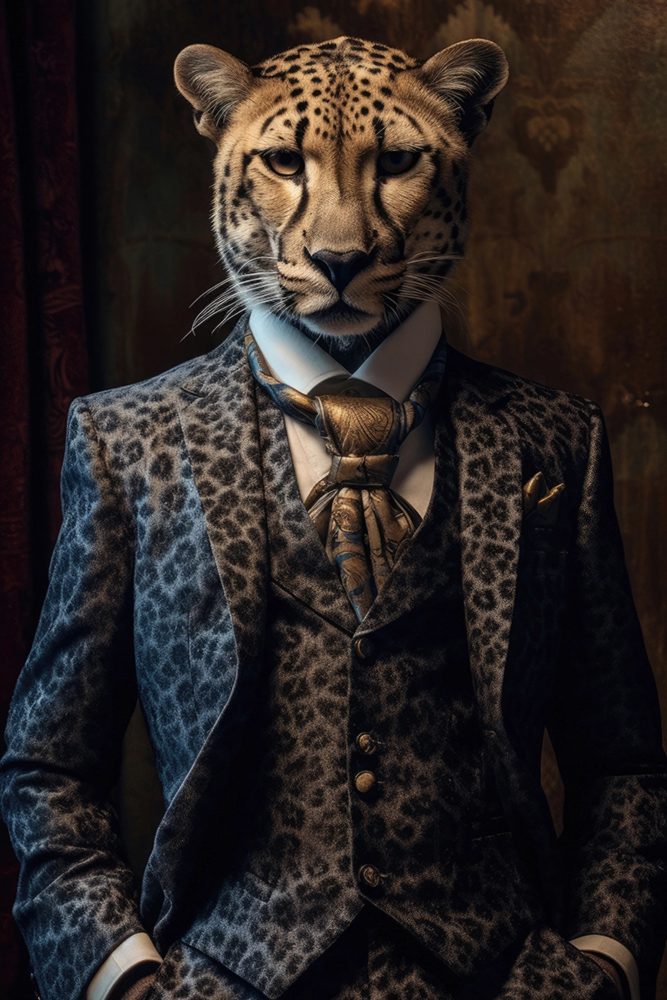 image LAND Canvas Stylish Cheetah  | Schubiger Möbel
