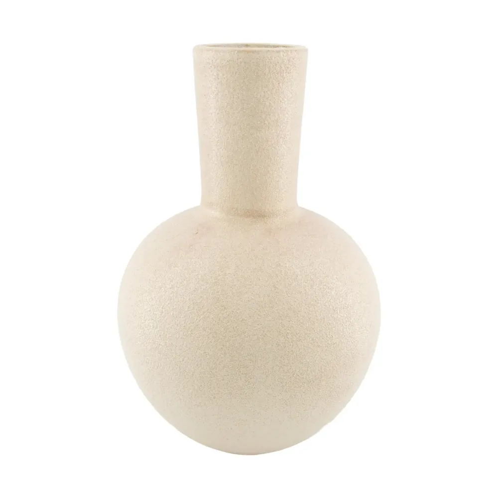 Decofinder Vase Keramik, Beige H: 42 cm  | Schubiger Möbel