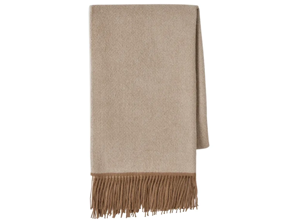 Vanderschooten Plaid Nomade, 130x200 cm Grau | Schubiger Möbel