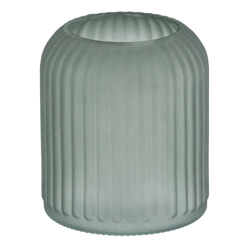 Gasper Windlicht Glas, Türkis B: 13 cm  | Schubiger Möbel