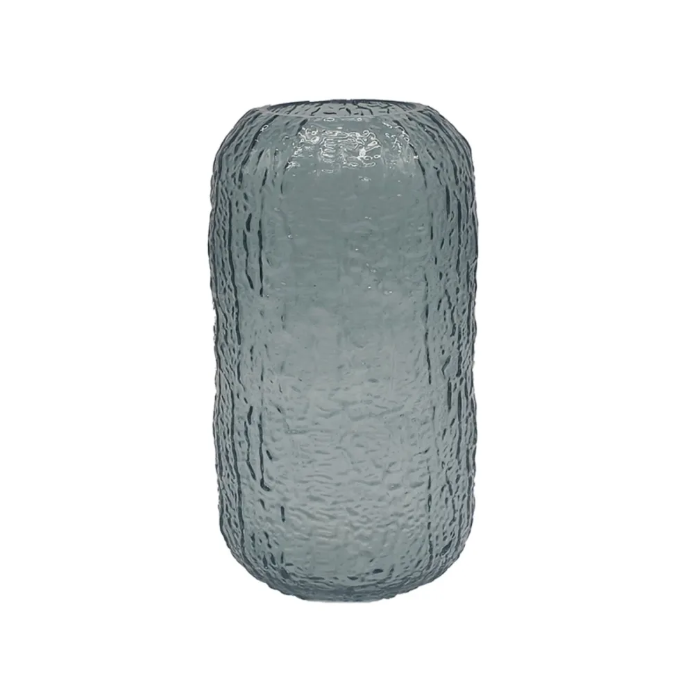 Decofinder Vase Burnaby, Glas, Hellblau H: 27 cm  | Schubiger Möbel
