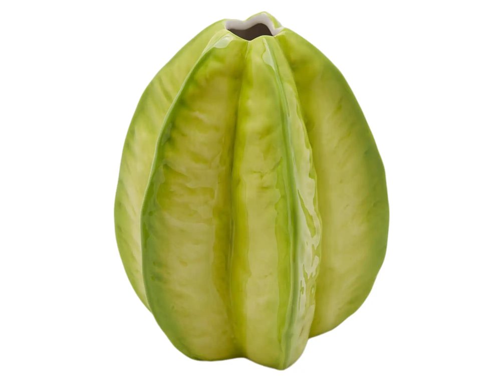 Edg Vase Carambola Lemon H: 18 cm  | Schubiger Möbel