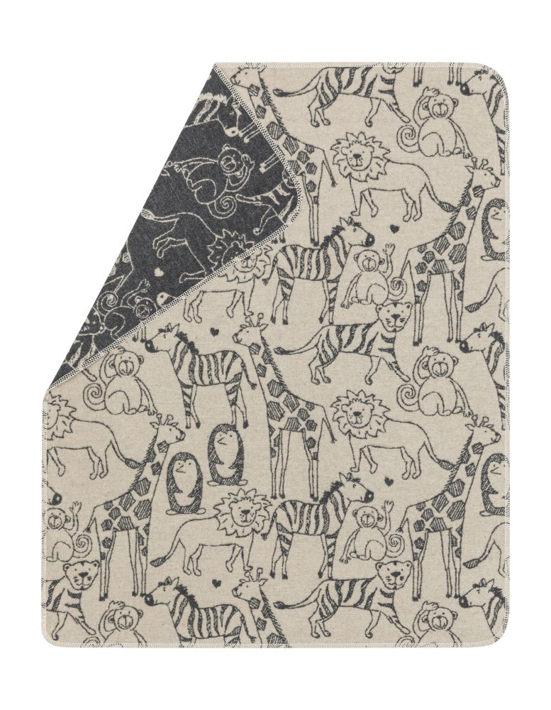 Sander AG Babydecke Juwel Zoo, Natur 70 x 90 cm  | Schubiger Möbel