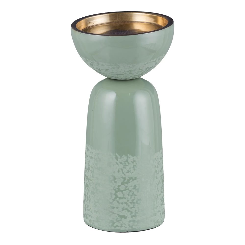 Gasper Kerzenständer Eleganza, Salbei H: 22 cm  | Schubiger Möbel