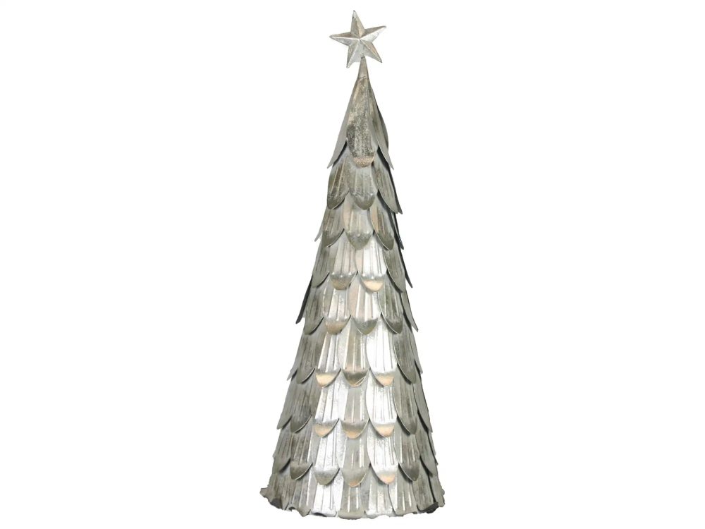 Decofinder Baum Metall Silber D: 26 cm  | Schubiger Möbel