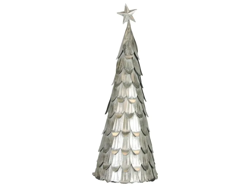Decofinder Baum Metall Silber D: 26 cm  | Schubiger Möbel