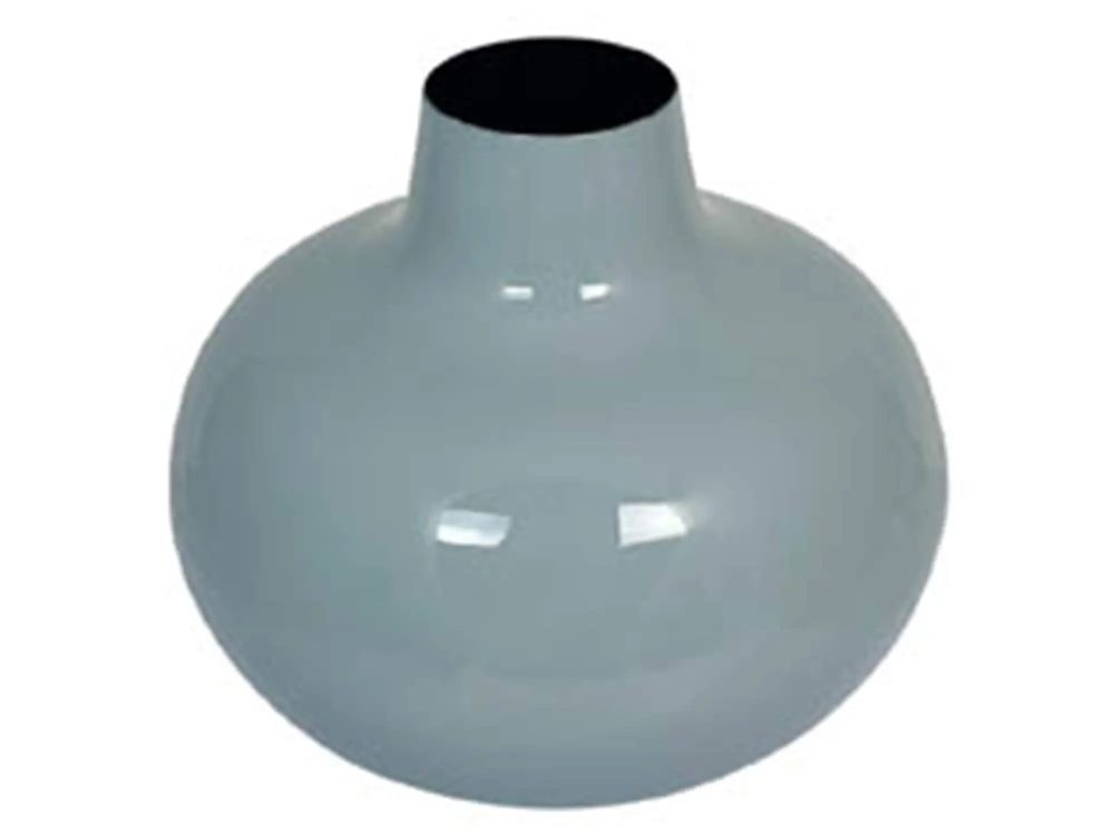 Kaheku Vase Morelia Hellgrau H: 18 cm  | Schubiger Möbel