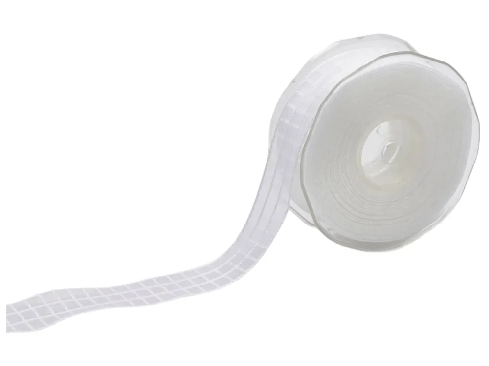 Edg Geschenkband Satin, Weiss, 10m Weiss | Schubiger Möbel