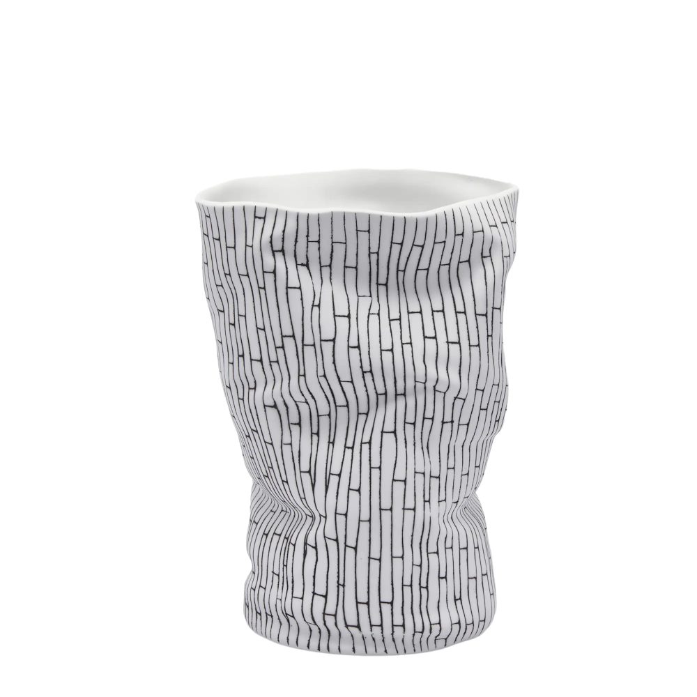Edg Vase Deluxe Mosaik Porzellan H: 38 cm  | Schubiger Möbel