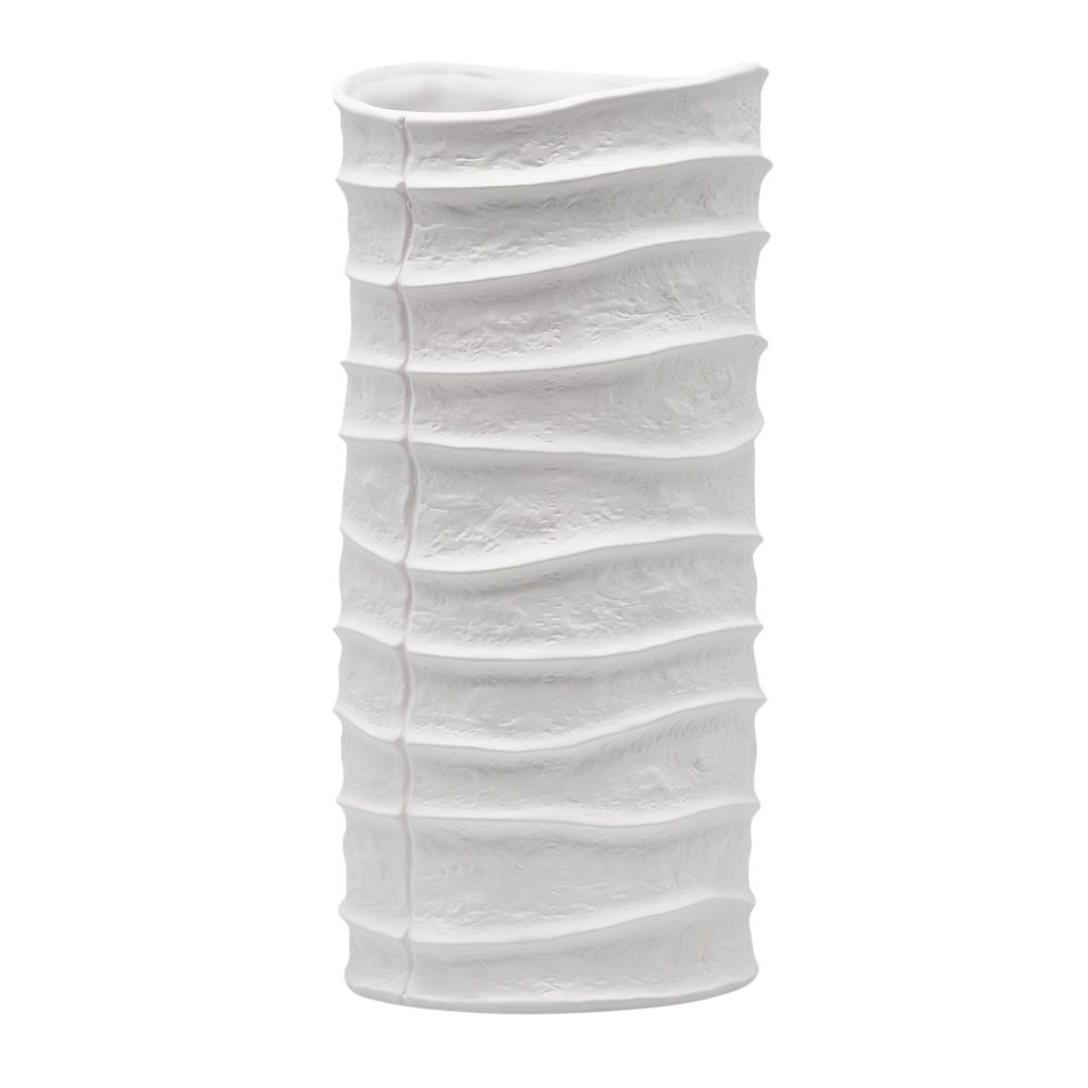 Edg Vase Deluxe Righe Porzellan H: 45 cm  | Schubiger Möbel