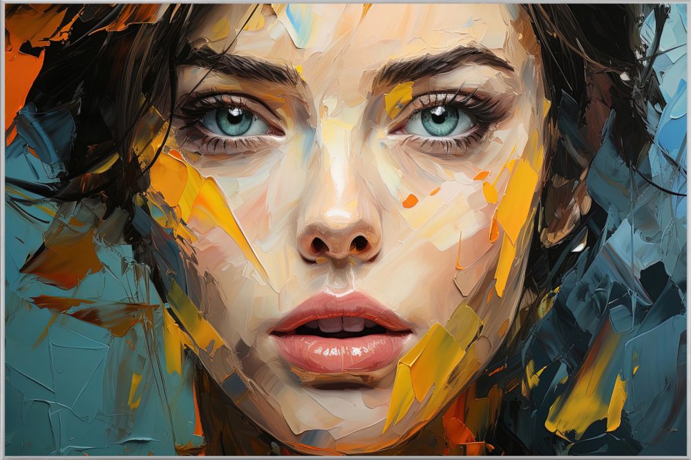 image LAND Bild mit Rahmen Beauty With Splashes of Colour  | Schubiger Möbel