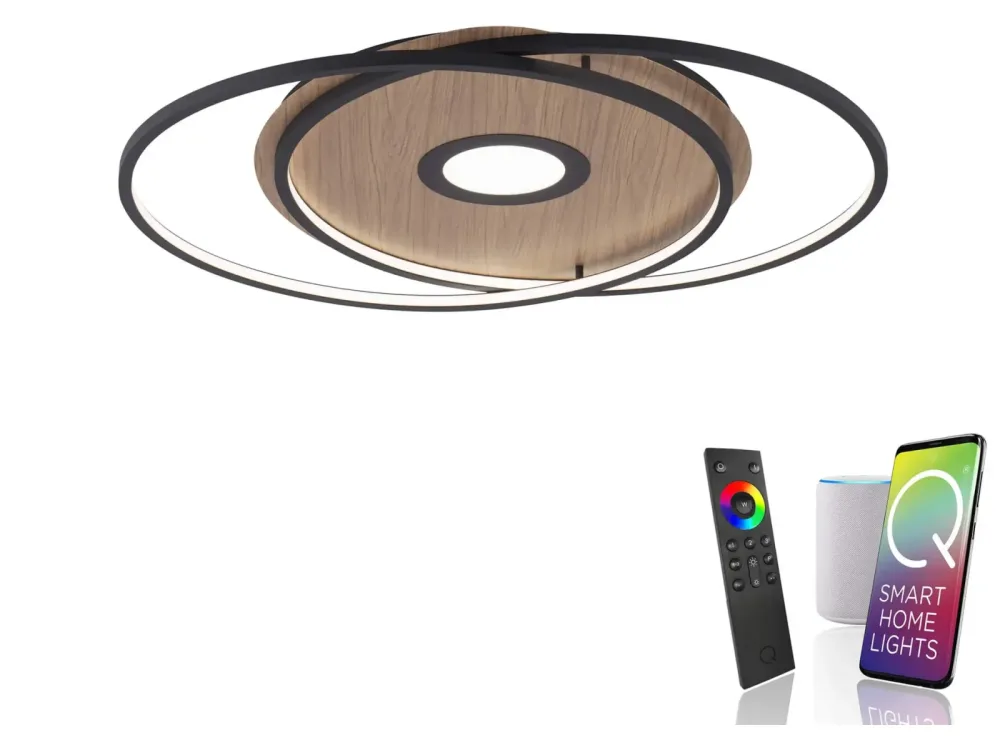 Ribaglob Deckenlampe Henrietta Grau | Schubiger Möbel