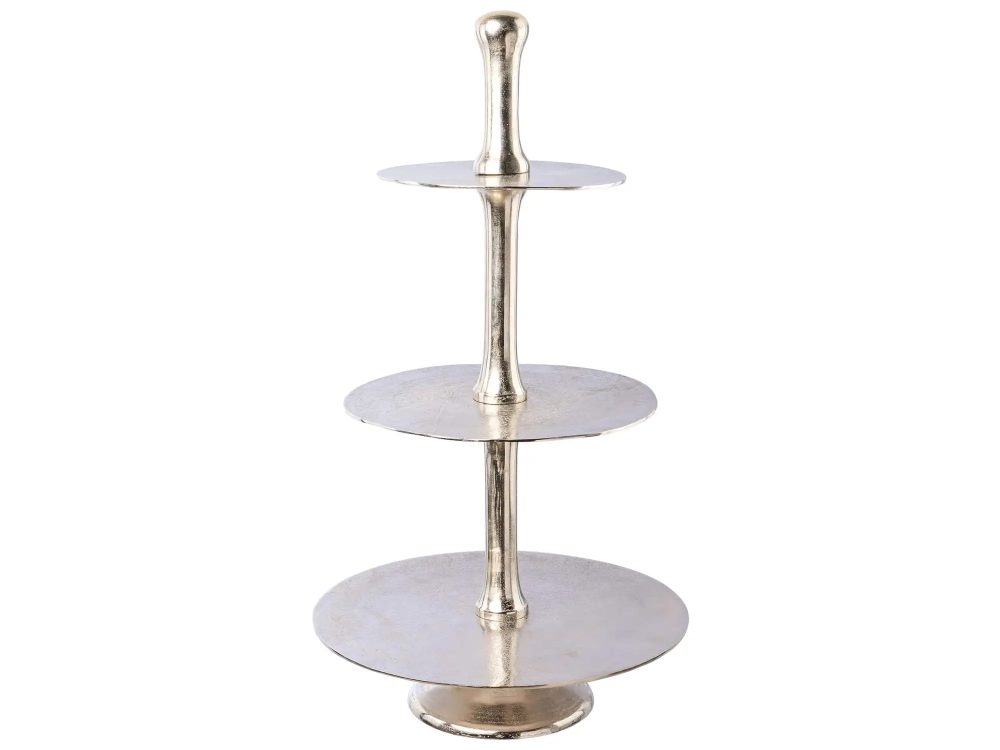 Gasper Etagere Aluminium, Silver H: 95 cm  | Schubiger Möbel