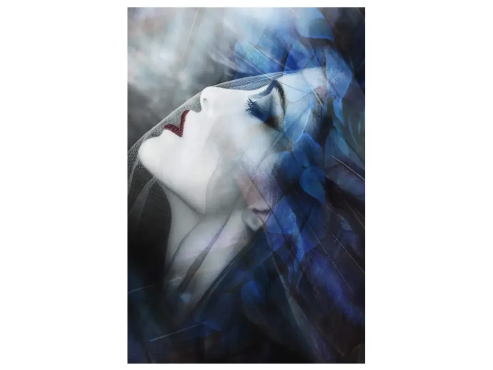 image LAND Bild Frau mit Schleier B: 80 cm  | Schubiger Möbel
