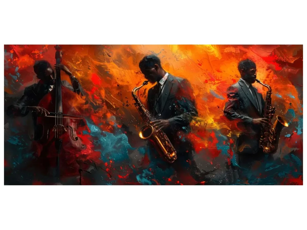 image LAND Acrylglasbild Furious Jazz  | Schubiger Möbel