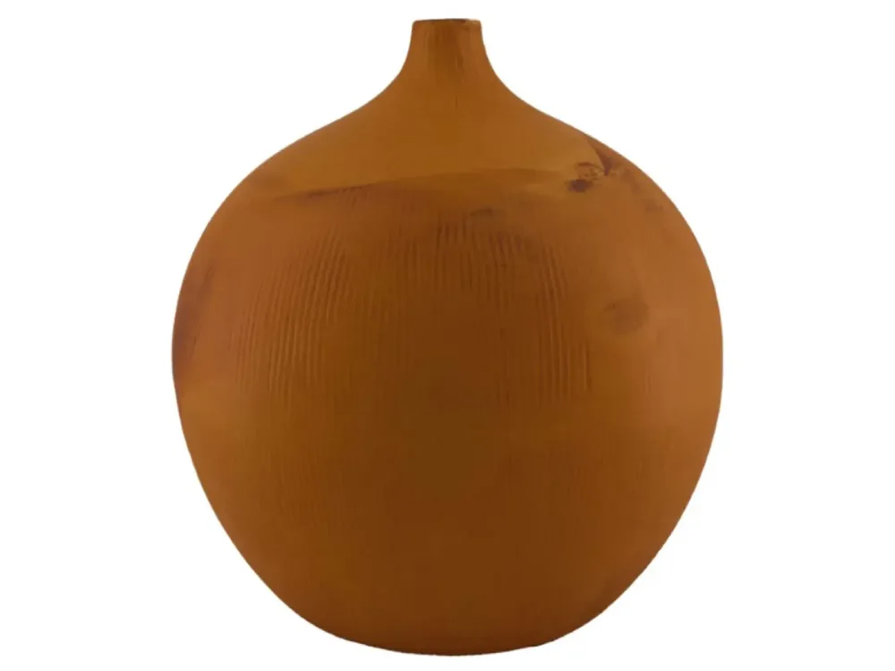 Dijk Vase Keramik, Braun H: 31 cm  | Schubiger Möbel