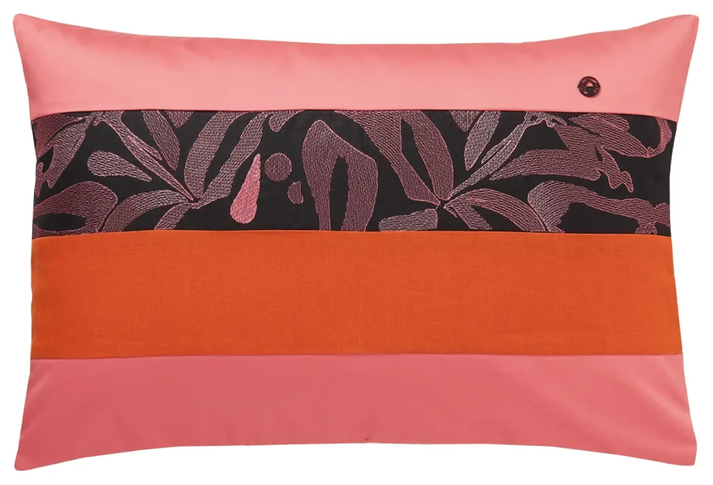 Stoeckel & Grimmler Kissenhülle Sportalm Catch Pink 60x40 cm  | Schubiger Möbel