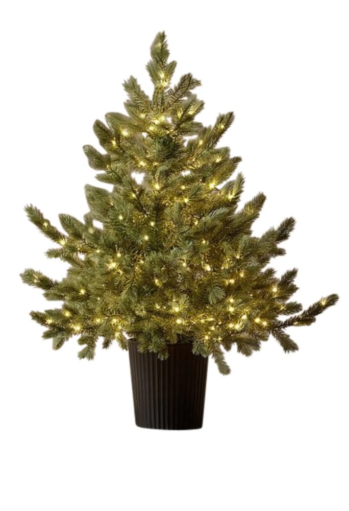 Edg Kunstpflanzen Tannenbaum 240LED Grün H: 90 cm  | Schubiger Möbel