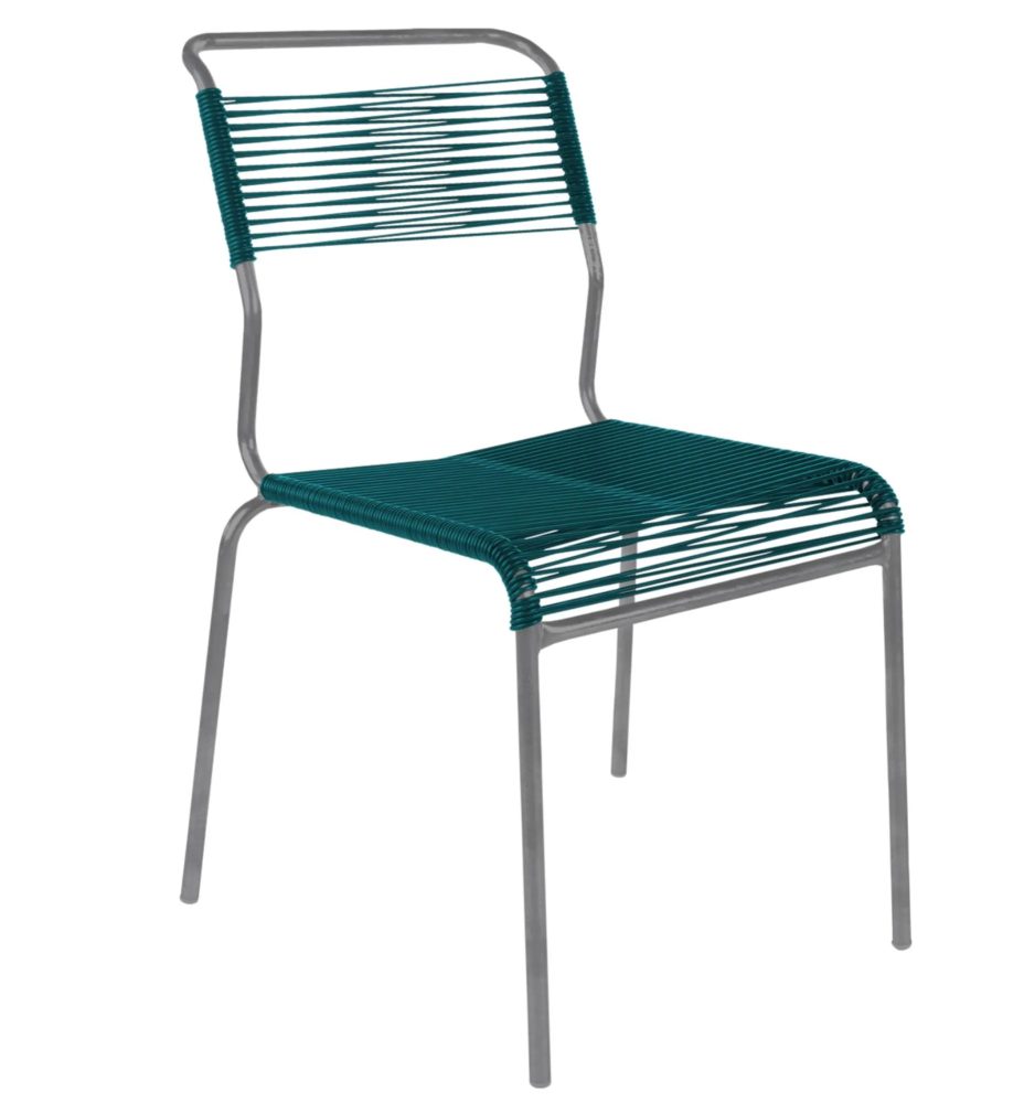 Schaffner Spaghetti-Stuhl Säntis Blau | Schubiger Möbel