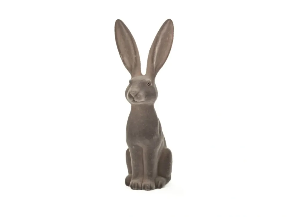 Decofinder Figur Hase Vincent H: 40 cm Mehrfarbig | Schubiger Möbel