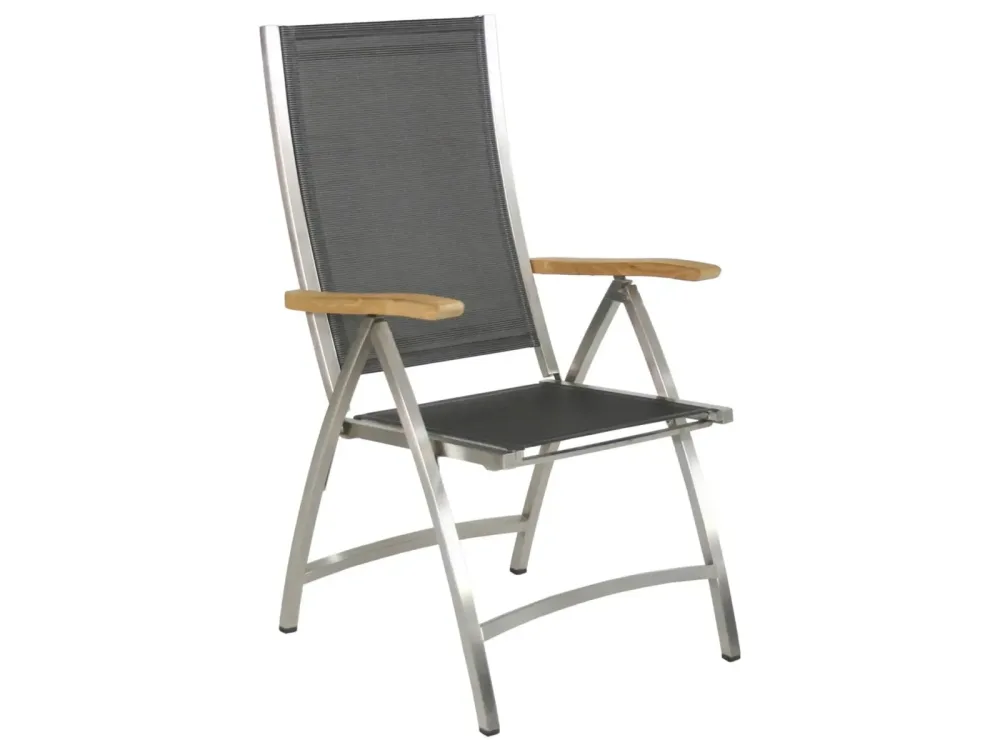 Blaser und Trösch Gartensessel Pontiac Argenta Grau | Schubiger Möbel