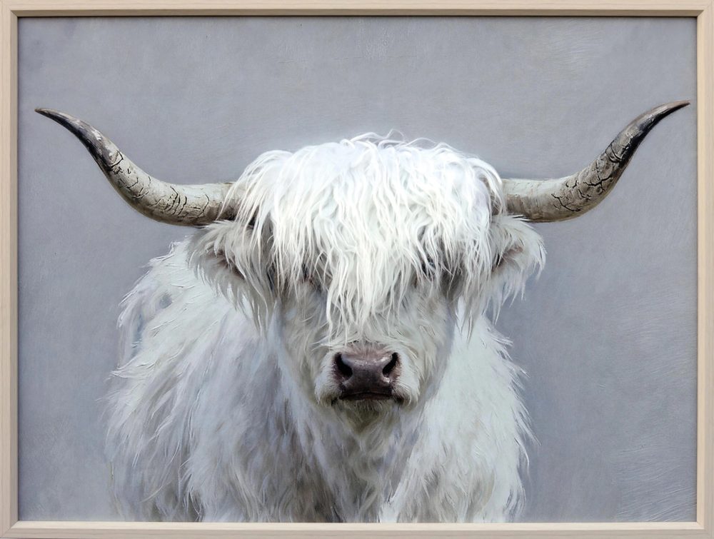 image LAND Gemälde Fluffy Longhorn  | Schubiger Möbel