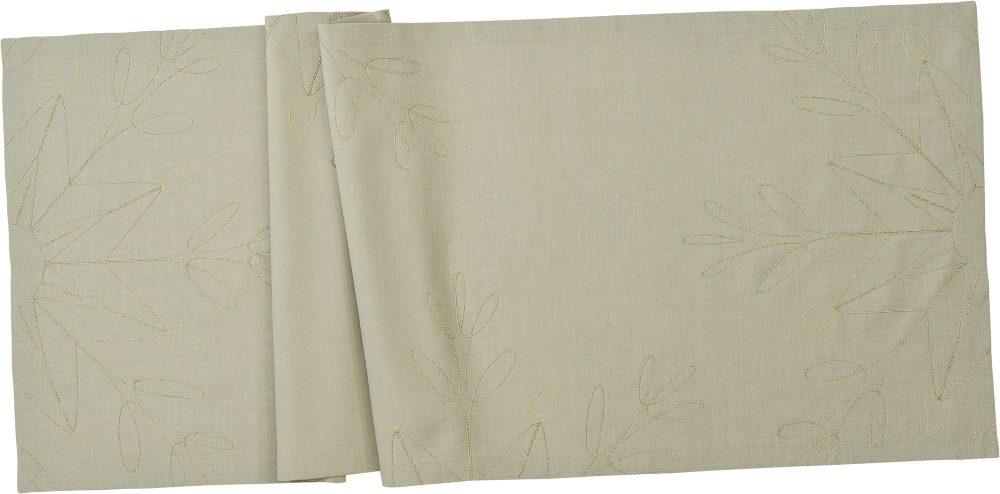 Sander AG Tischläufer Flake Beige B: 50 cm  | Schubiger Möbel