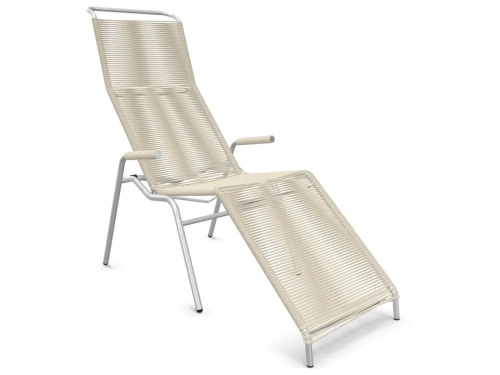 Schaffner Spaghetti-Liege Säntis Feuerverzinkt Beige | Schubiger Möbel