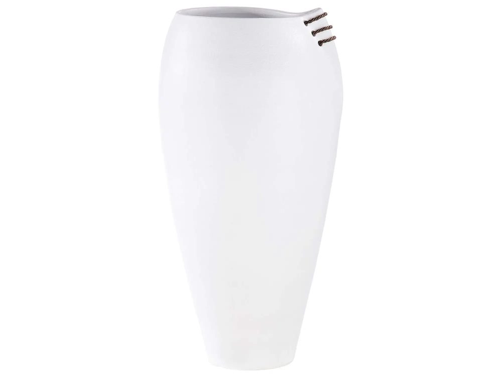 Gilde Vase Coimbra Weiss H: 80 cm  | Schubiger Möbel
