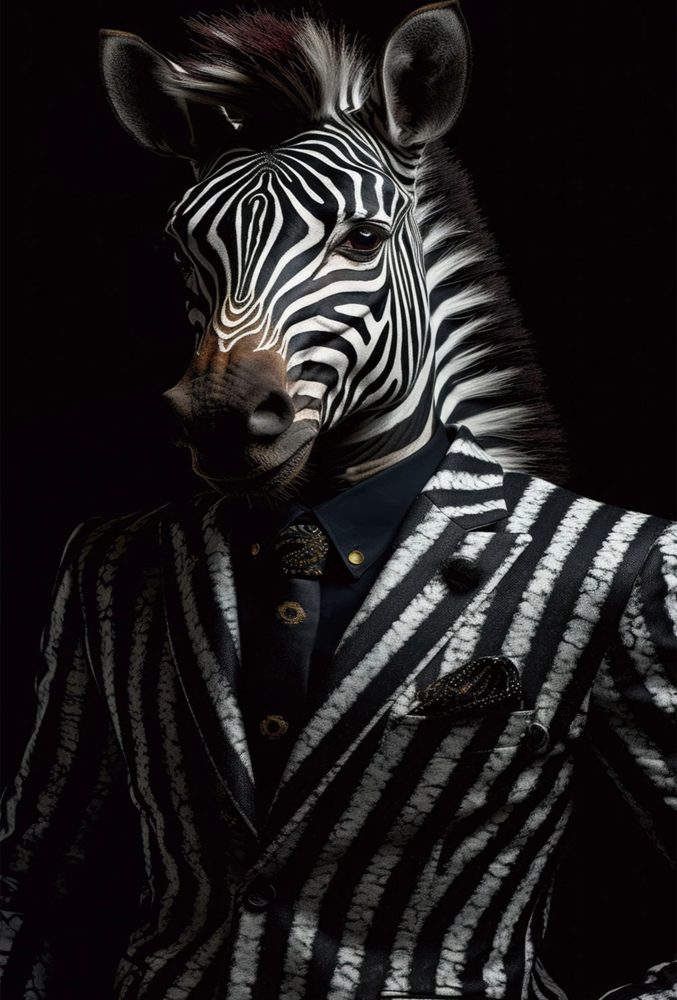 image LAND Glasbild Noble Stripes  | Schubiger Möbel