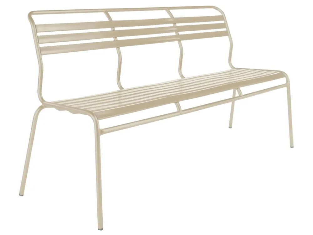 Schaffner Lättli-3er-Bank Säntis Beige | Schubiger Möbel