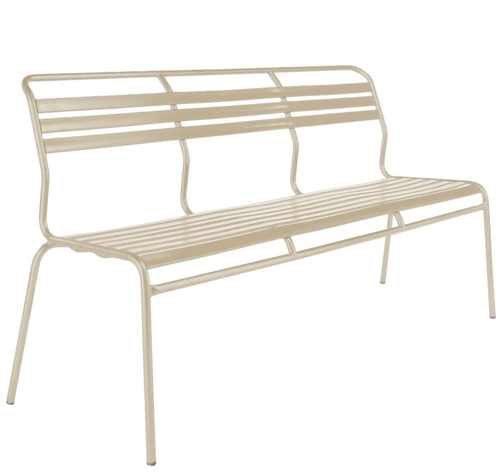 Schaffner Lättli-3er-Bank Säntis Beige | Schubiger Möbel