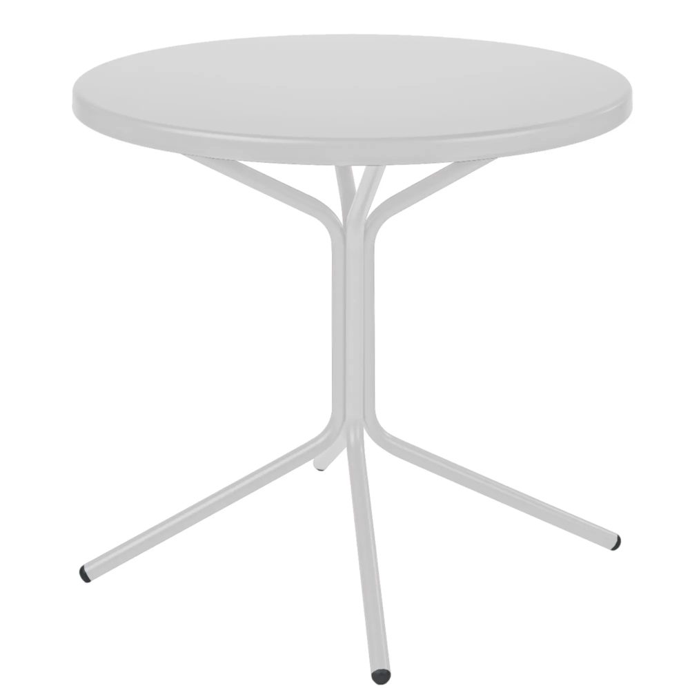 Schaffner Metall-Bistrotisch Pix Rund Weiss | Schubiger Möbel