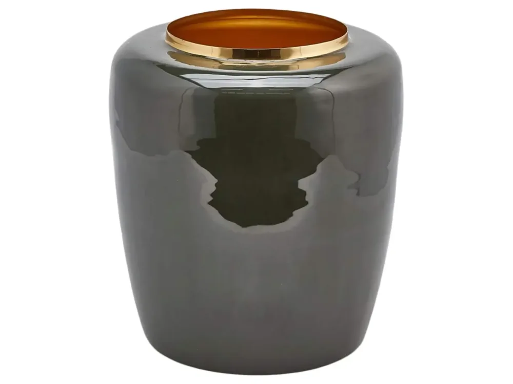 Edg Vase Waterproof Teal H: 43 cm  | Schubiger Möbel